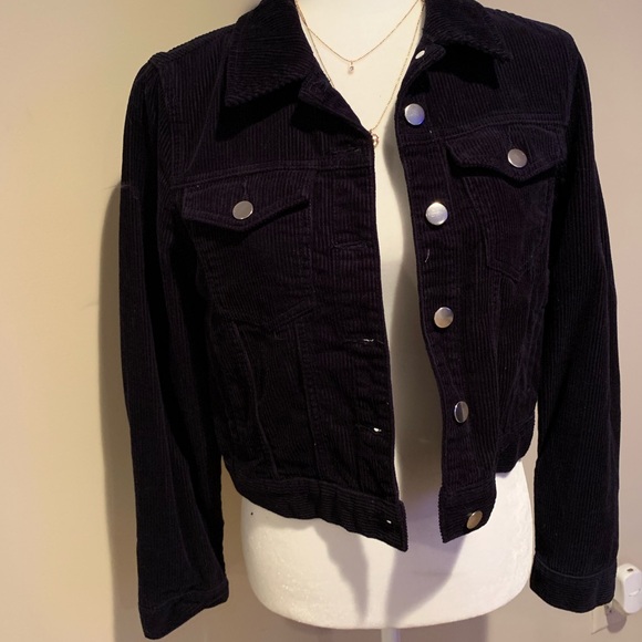 Jackets & Coats Navy Corduroy Jacket Poshmark
